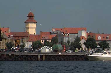 Havnefronten i Nykbing F.